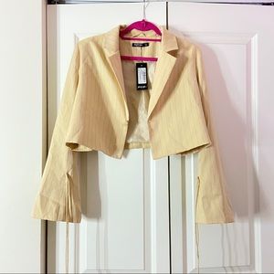 Nasty gal cropped blazer